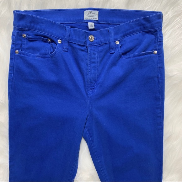 SOLD-J Crew High Rise Crop Skinny Jeans - Picture 3 of 7